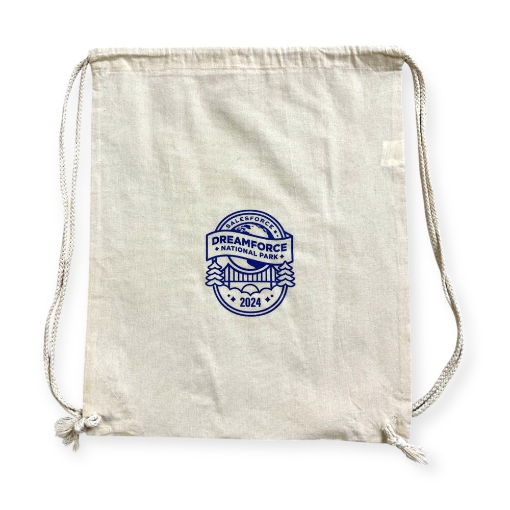 Dreamforce 2024 National Parks Drawstring Bag